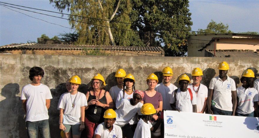 Groupe 2022 Chantier Foundiougne - Maison de l'outil